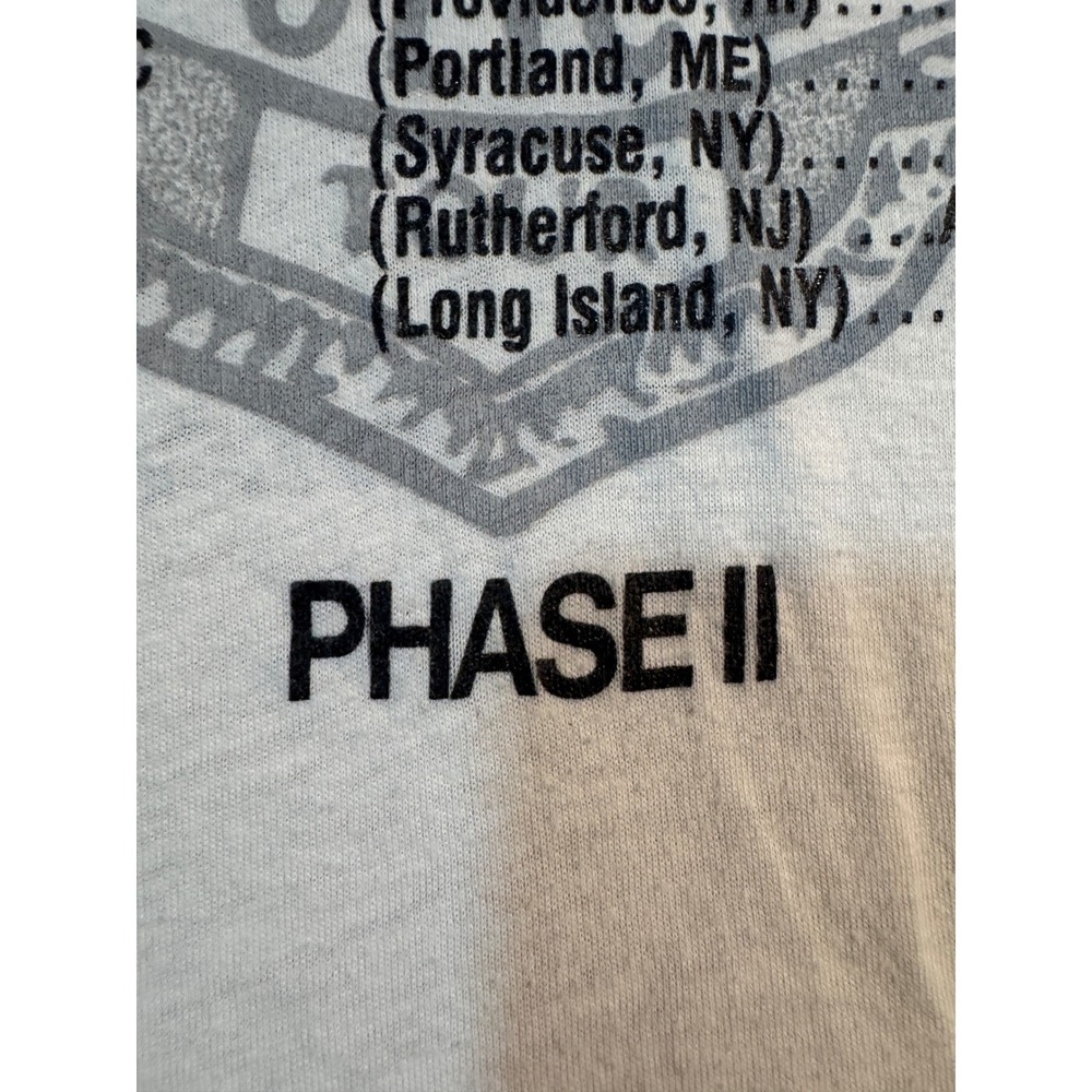 Vtg 1982 The Police Ghost In The Machine Tour Raglan 3/4 Sleeve Shirt Phase II M - Picture 8 of 10